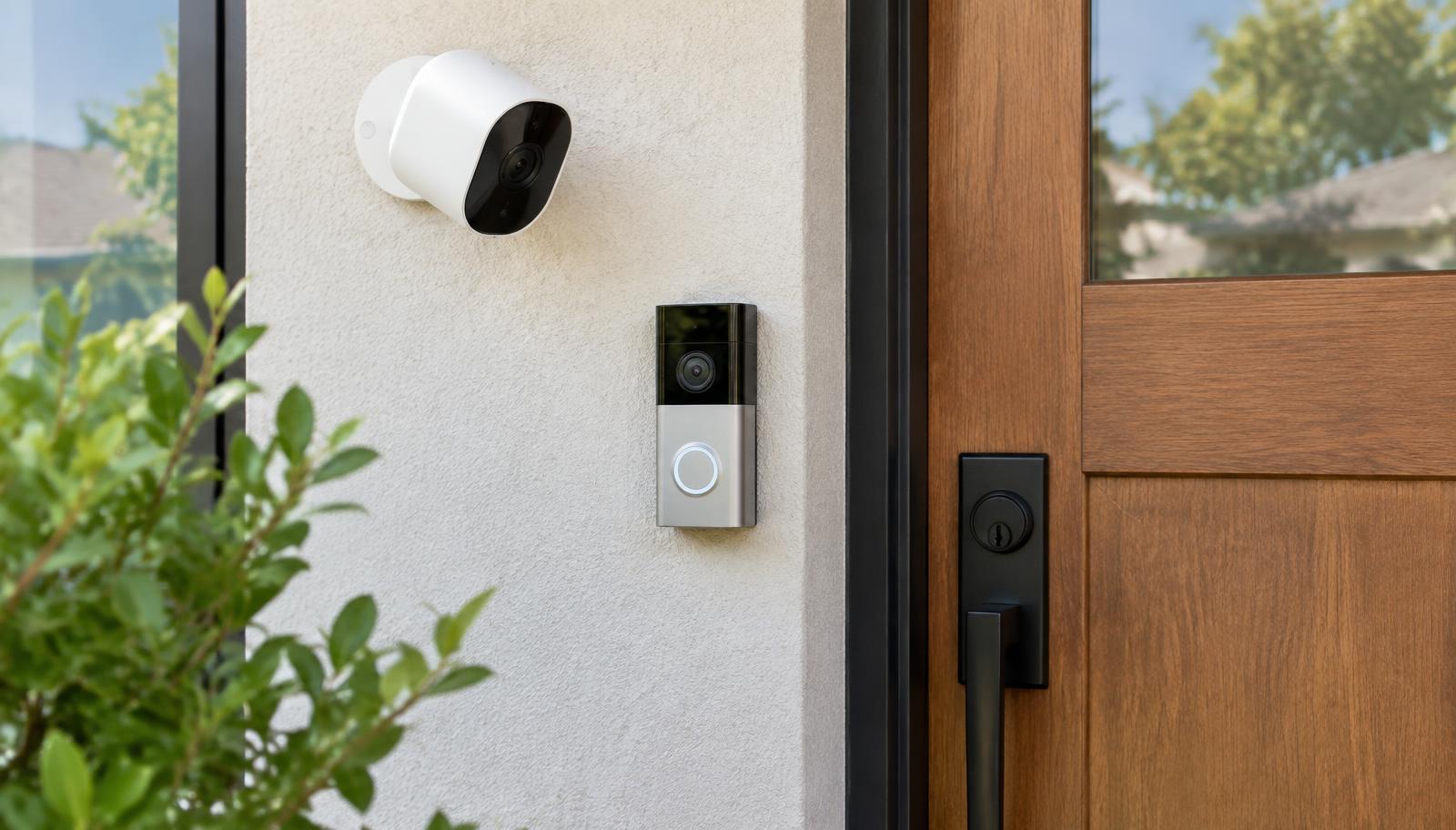 Home Security project in progress on a residential home