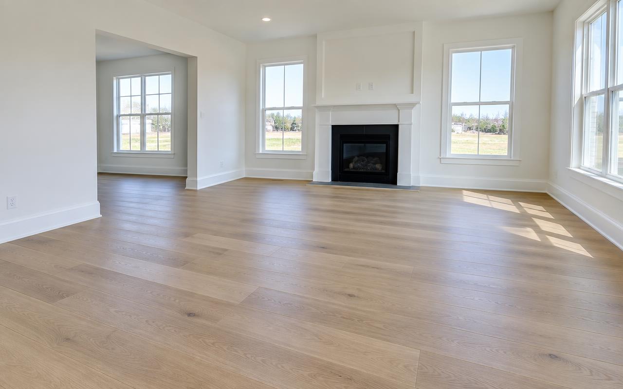 Flooring work in progress